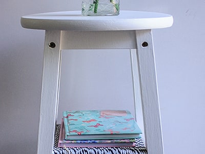 Vintage wooden stool